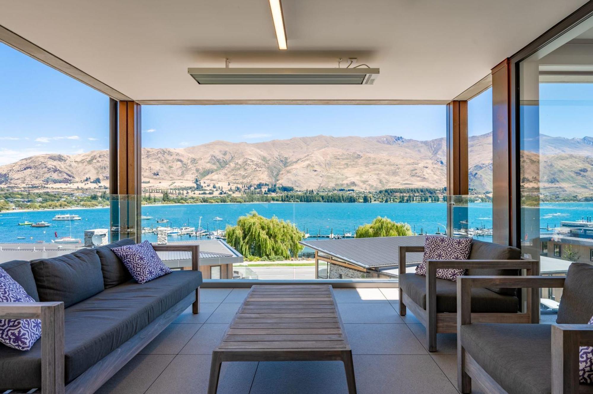 Lakeside Luxury 2 Bedroom Apartment Ванака Экстерьер фото